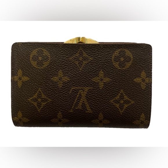 Louis Vuitton Vintage Viennois Wallet with Kisslock. Authentic and rare. - Picture 12 of 17